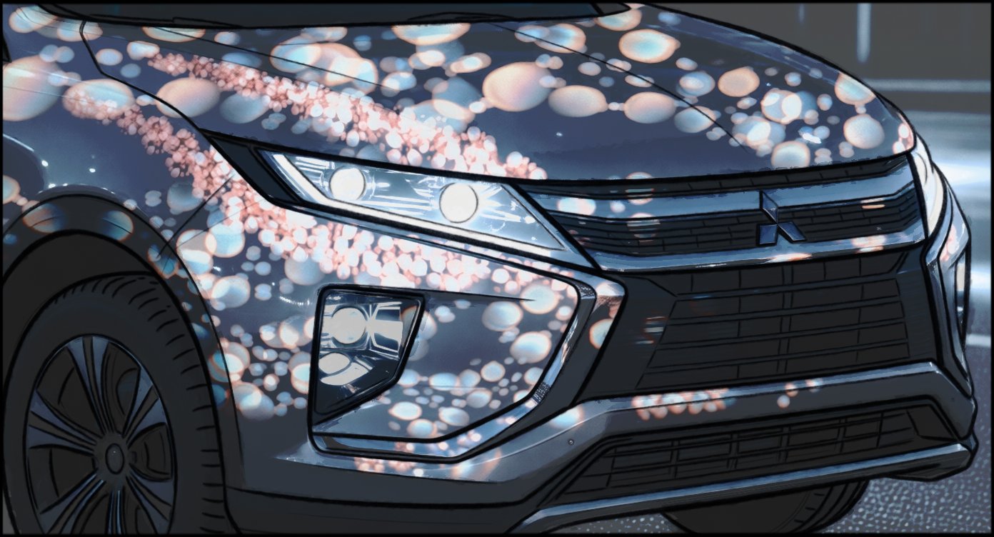 Automotive - storyboard frame 2 by Dakota Warren